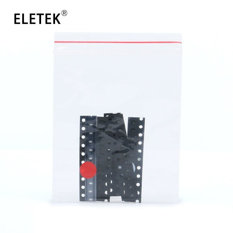 100Pcs 0805 1206 SMD LED Electronic Kit Red Yellow Green White Blue Light Emitting Diode Water Clear Light Diodes Set