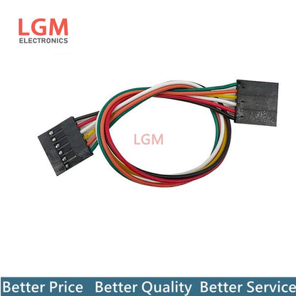 10Pcs 2.54MM 2.54 Wire Dupont Line Female To Female 1P2 3 4 5 6 7 8 9 10 12 Pin Dupont Cable Connector JUMPER CABLE WIRE FOR PCB