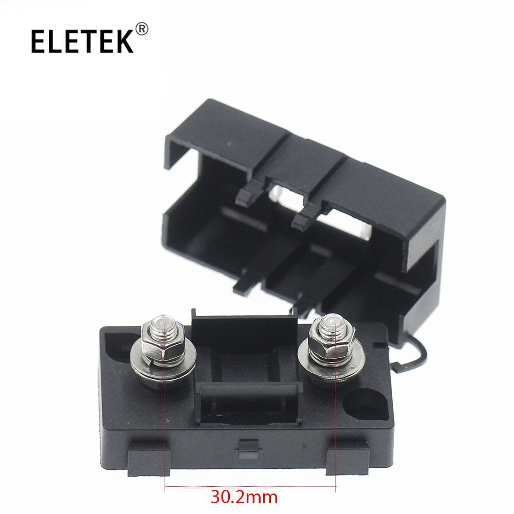 ANS-H Bolt Type Fuse Holder ANS-8 Safety Plate Base Car Automotive Carrier Fuse Box 20A 50A 70A 80A 100A 150A 175A 200A