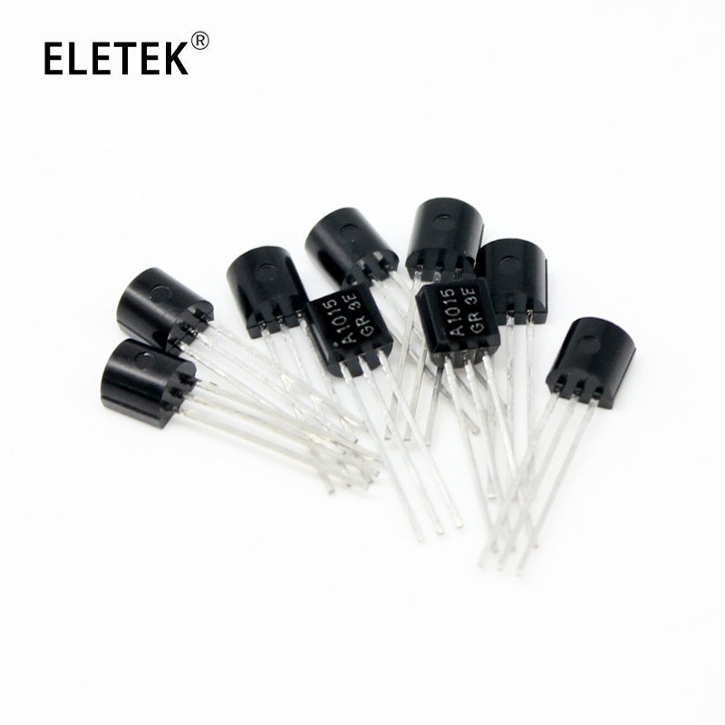 100pcs A1015 TO-92 Transistor PNP Transistors 50V 150MA New and Original IC Chip