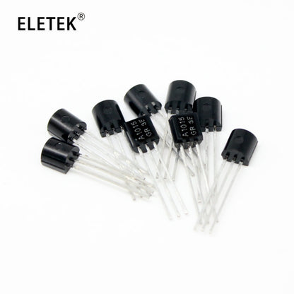100pcs A1015 TO-92 Transistor PNP Transistors 50V 150MA New and Original IC Chip