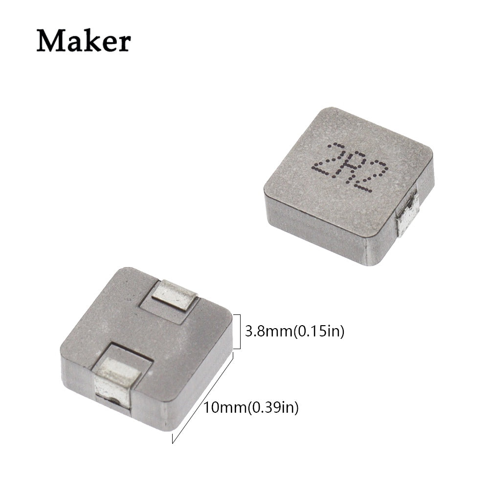 20/10Pcs 1040 SMD Power Inductors 2.2uh 2R2 4.7uh 4R7 6.8uh 6R8 10uh 100 220uh 220 Chip Inductor