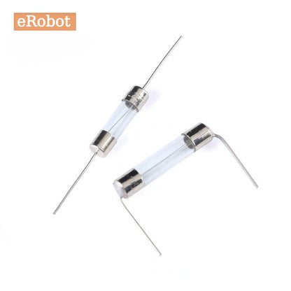 10Pcs 5*20mm Axial Glass Fuse Fast Blow 250V with Lead Wire 5*20 F 0.5A/1A/2A/3A/3.15A/4A/5A/6.3A/8A/10A/12A/15A The Fuse Tube