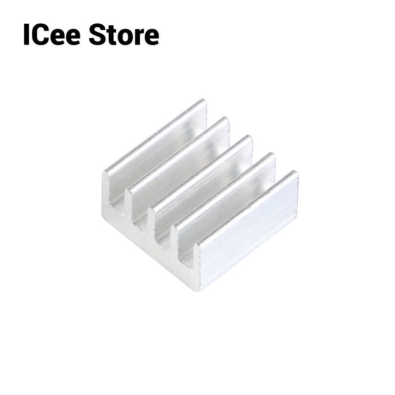 20Pcs 8.8x8.8x5mm Heatsink Radiator Cooling Fin Aluminum Heat Sink A4988 8.8*8.8*5mm for Electronic Chip LED IC Transistor
