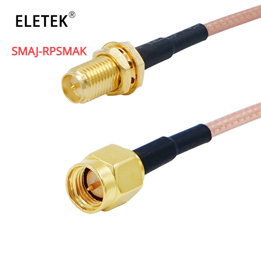2Pcs RG316 Cable SMA to SMA Connector RF Coaxial Jumper Pigtail Cable 10cm  For Radio Wifi 4G Antenna