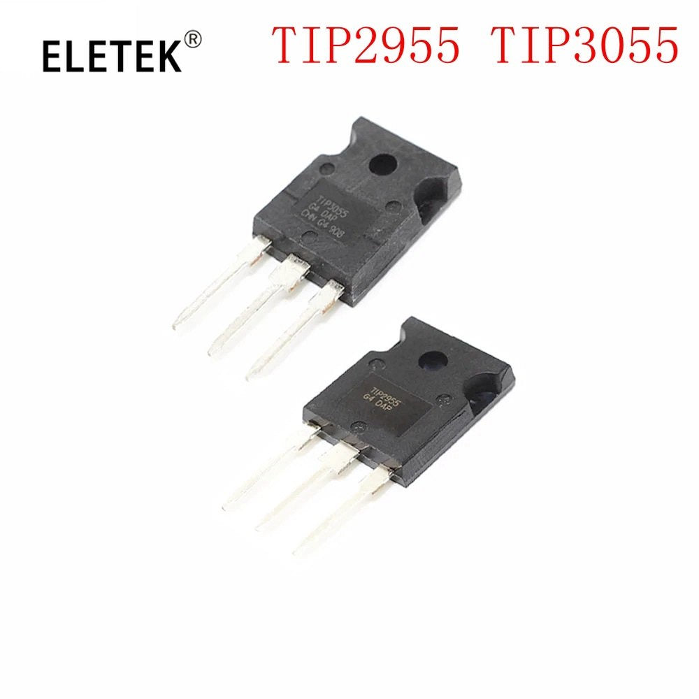 10PCS TIP2955 TIP3055 TO-247 2955 3055 TO-3P TO247 15A100V New Quality Darlington Power Transistor