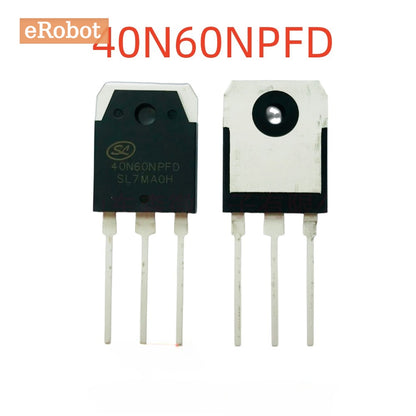 2pcs New and Original 40A 600V TO-3P IGBT Transistors Mosfet 60N60FD1 40N60 NPFD 40N60NPFD