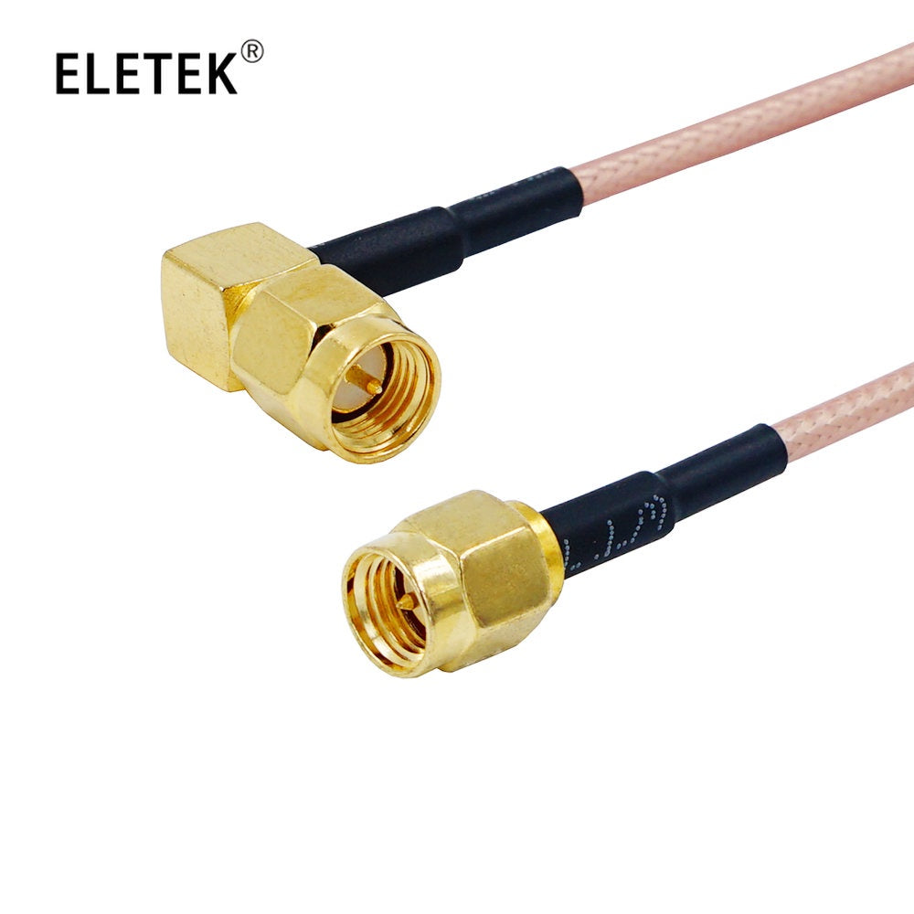 RG316 SMA Male Plug to SMA Male Straight Connector Cable RF Jumper Pigtail Male to Female Right Angle RF Coaxial