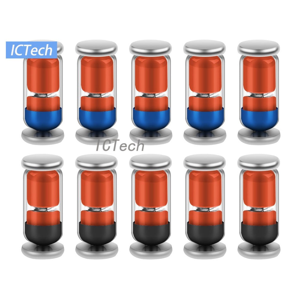100Pcs Original LL34 SMD Zener Diode 1/2W 3V-36V ZMM3V ZMM3V3 ZMM10V 15V 18V-36V