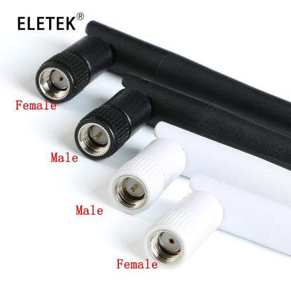 2.4GHz 6dBi Omni WIFI Antenna 2.4G Antenna Aerial RP-SMA-J Bluetooty Male Female Wireless Router Connector