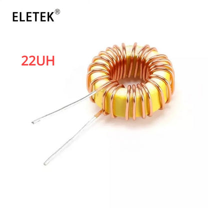 5pcs Toroid Inductor 3A  Magnetic Induction Coil Toroidal Inductor Winding Inductance 22uH 33uH 47uH 5647uH 100uH 220uH 330uH 470uH for LM2596 High Quality