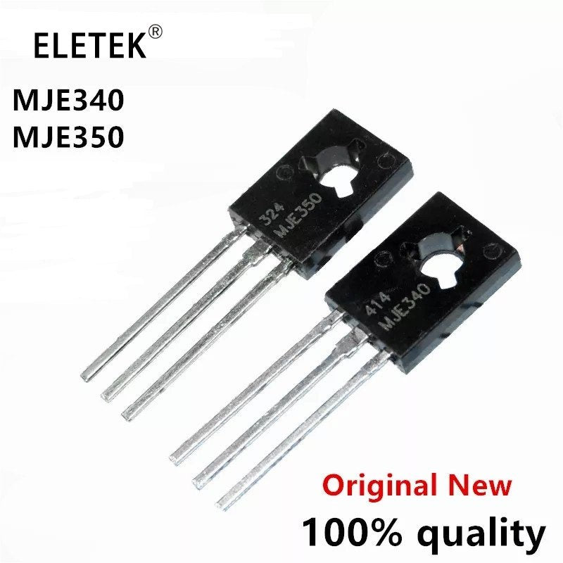 20pcs Transistor MJE340 MJE350 TO-126  New Original Amplifier Tube