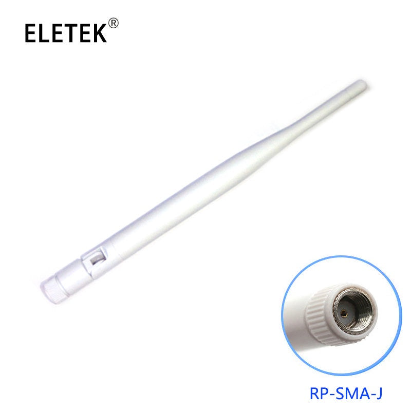 2.4GHz 6dBi Omni WIFI Antenna 2.4G Antenna Aerial RP-SMA-J Bluetooty Male Female Wireless Router Connector