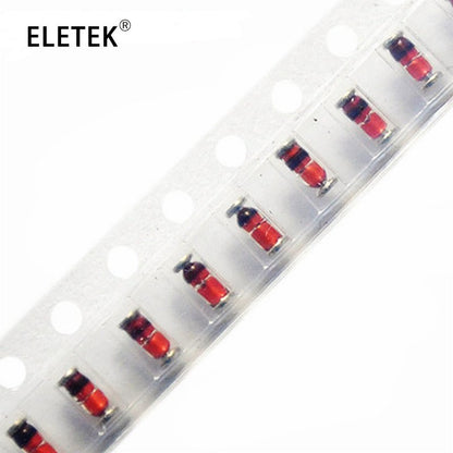 100Pcs SMD Switching Diode LL4148 1N4148 Glass Cylinder 1206 Package