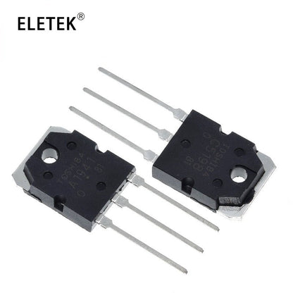 2Pair 2SC5198 2SA1941 TO3P (5PCS A1941 + 5PCS C5198) TO-3P Transistor Original
