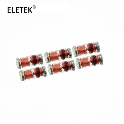 100Pcs SMD Switching Diode LL4148 1N4148 Glass Cylinder 1206 Package