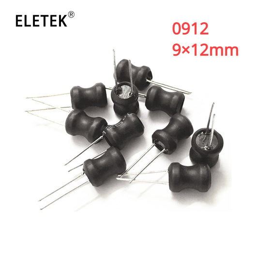10Pcs 0912 DIP Power Inductor 10UH 22UH 33UH 47UH 68UH 100UH 150UH 220UH 330UH 470UH 1MH