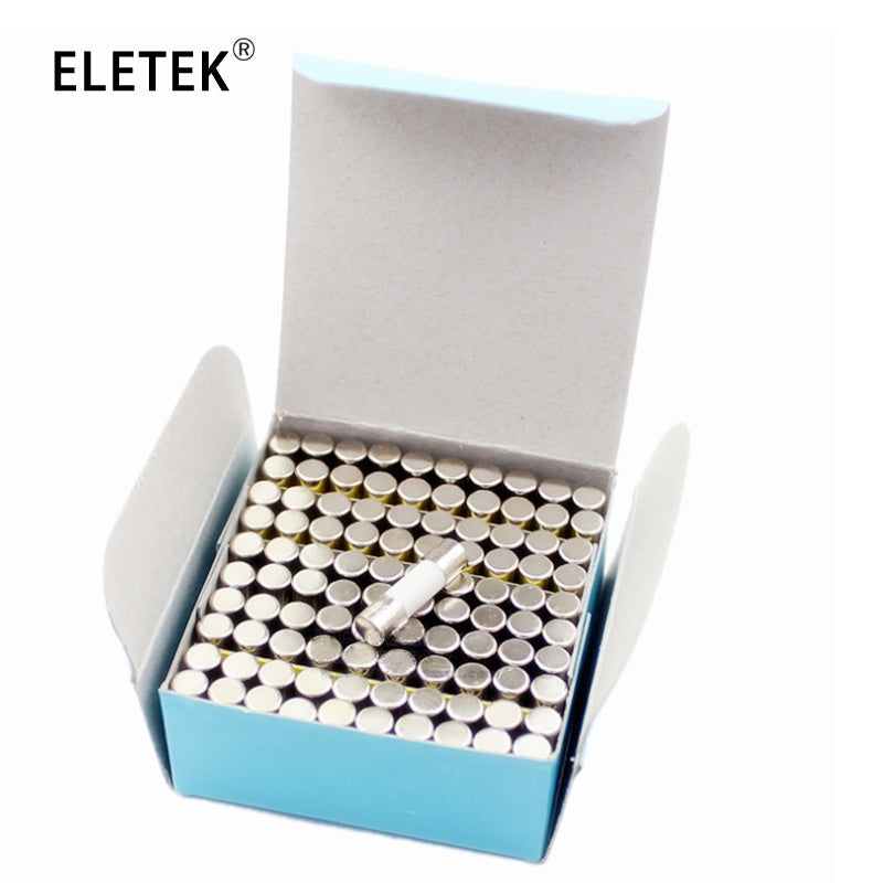 10pcs 5 x 20mm 6 x 30mm Ceramic Tube Fuses  Fast Blow Fuse 250V 1A 1.5A 2A 2.5A 3A 4A 5A 6.3A 8A 10A 12A 15A 20A 25A 30A