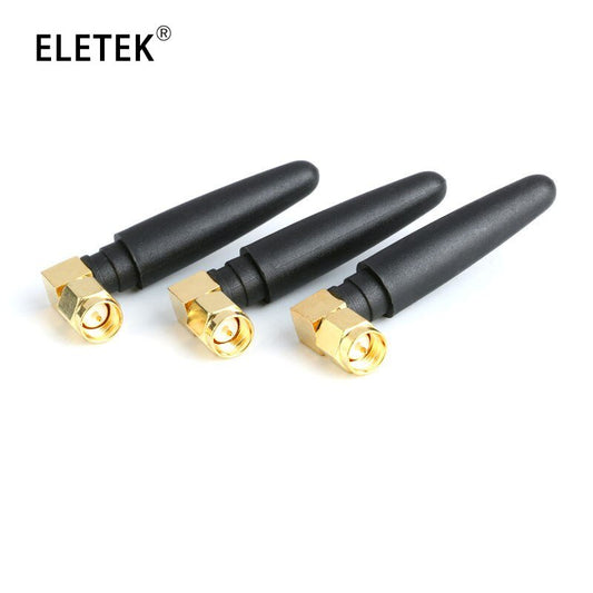 2Pcs GSM 2G 3G GPRS Elbow Glue Stick Antenna SMA-J Omnidirectional High Gain 2.5dbi Wireless Module Digital Transmission Radio
