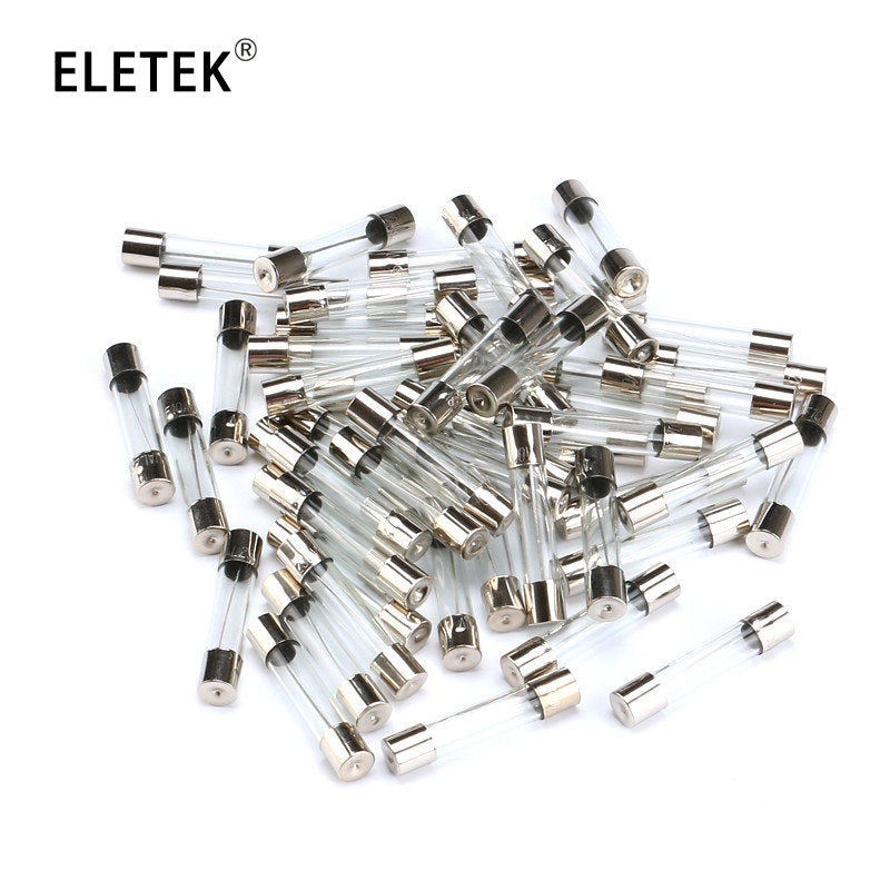 Fast Blow Insurance Tube 5*20MM GLASS Quick Blow FUSE 5*20 6*30 250V 0.5A 1A 2A 3A 4A 5A 6A 7A 8A 10A 15A 20A