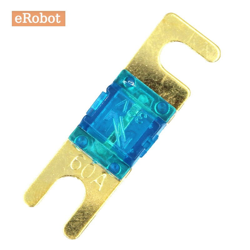 2Pcs ANS Gold Plated Stud Car Fuses Mini Car Stereo Audio AFS Fuse 20A 30A 40A 50A 60A 70A 80A 100A 125A 150A 175A 200A