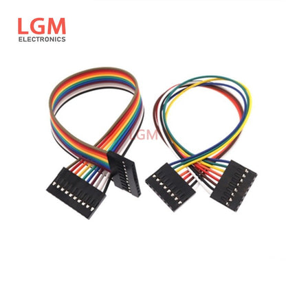 10Pcs 2.54 Wire 2.54MM Dupont Line 7Pin 8Pin 9Pin 10Pin Dupont Cable Connector JUMPER CABLE WIRE FOR PCB
