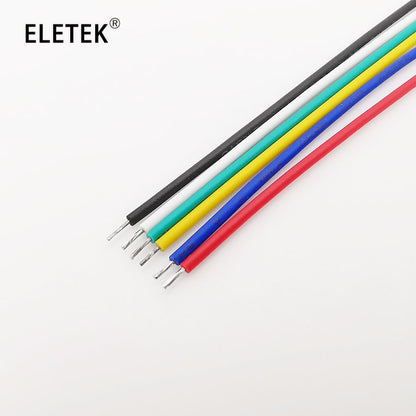 100Pcs 24AWG Breadboard Jumper Cable Wire Tin-Plated PCB Solder Cable Flexible Two Ends PVC Electronic Wire 5-20CM for Arduino