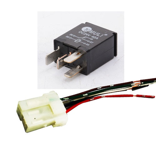DC 12V / 24V 40A 100A 5Pin Waterproof Automotive Relay  SPDT Car Control Switch Device Car  High Capacity Relay