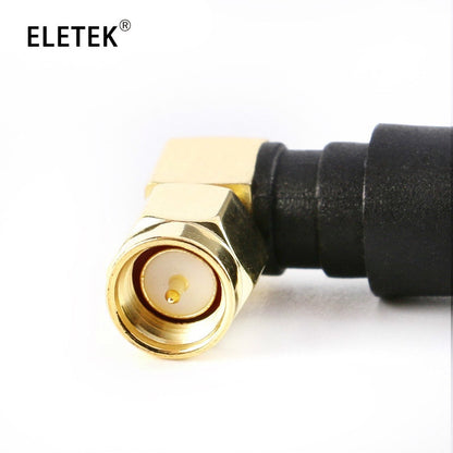 2Pcs GSM GPS Wireless Antenna Omni 50mm Radio Antenna SMA Male Right Angle 3dBi Gain Modem External Antenna