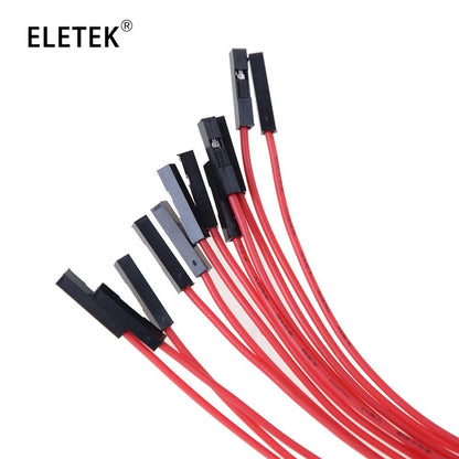 20Pcs 26AWG Soft Silicon Wire 1Pin Female To Female Jumper Wire Dupont Cable 25cm