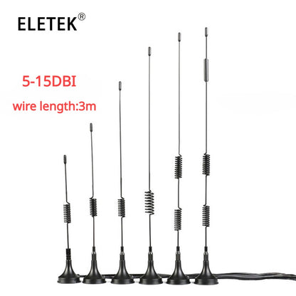 3G 4G Antenna High Gain Sucker Aerial Wifi 5-15 5/6/7/9/10/15DBI 3 Meters Extension Cable SMA Male Connector for CDMA GPRS GSM LTE