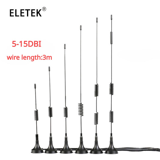 3G 4G Antenna High Gain Sucker Aerial Wifi 5-15 5/6/7/9/10/15DBI 3 Meters Extension Cable SMA Male Connector for CDMA GPRS GSM LTE