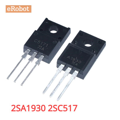 10Pcs Original Transistor 2SA1837 2SC4793 2SA1930 2SC5171 230V 1A TO220F