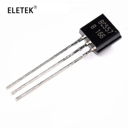 50Pcs BC547 BC557 BC547B BC557B NPN PNP TO-92 Power Triode Transistor Set Assorted kit