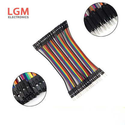 Dupont Line 10CM 20CM 30CM 40PIN Male To Male + Female To Male + Female To Female Jumper Dupont Wire Cable 400 Points Breadboard