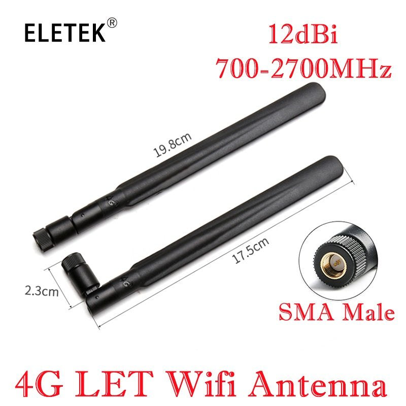 4G Antenna 12DBI for 4G LTE Router External Antenna SMA Male Paddle Antenna Wi-fi for WCDMA.LET、DUT、4G、GSM、GPRS