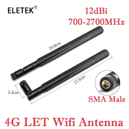 4G Antenna 12DBI for 4G LTE Router External Antenna SMA Male Paddle Antenna Wi-fi for WCDMA.LET、DUT、4G、GSM、GPRS