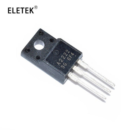1/3Pair  New A2222 C6144 2SA2222 2SC6144 TO-220F Silicon PNP Power Transistor