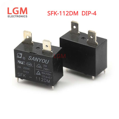 5/2/1 Pieces SFK-112DM  DIP-4 Relays for Air Conditioning Relay 4Pin