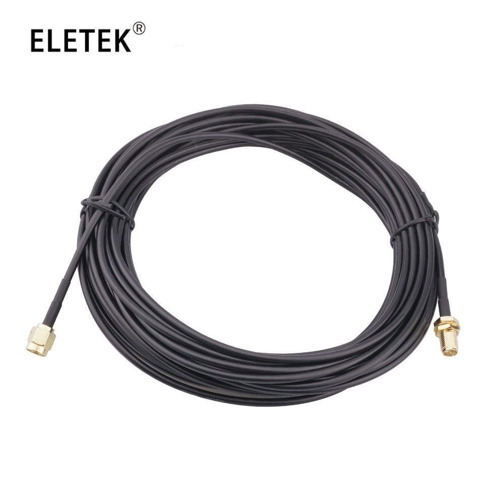 RP SMA Male To RP SMA Female Extension Cable for Router WIFI Antenna RF Connector RG174 Cable