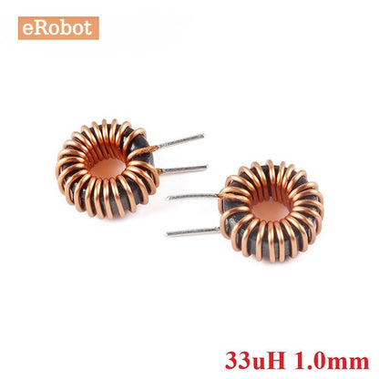 Toroid Core Inductors 65125 Winding Magnetic Inductance 10uH 22uH 33uH 47uH 56uH 68uH 100uH 220uH 330uH Inductor