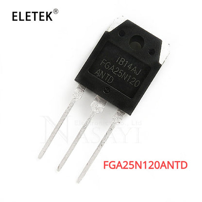 5Pcs FGA25N120ANTD FGA25N120 TO-3P Power Transistor IGBT