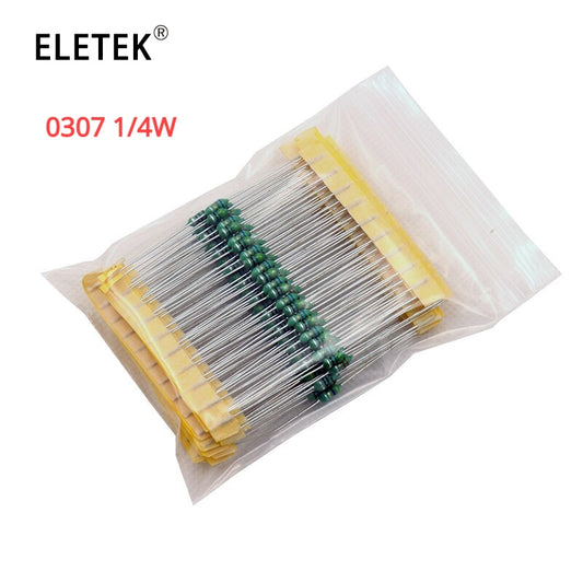 140Pcs 0307 1/4W Color Ring Inductor Set Assorted Kit 1uH -470uH 14values