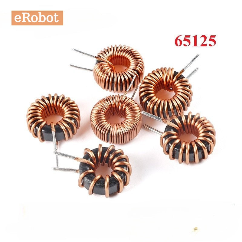 Toroid Core Inductors 65125 Winding Magnetic Inductance 10uH 22uH 33uH 47uH 56uH 68uH 100uH 220uH 330uH Inductor