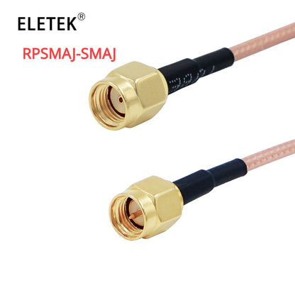 2Pcs RG316 Cable SMA to SMA Connector RF Coaxial Jumper Pigtail Cable 10cm  For Radio Wifi 4G Antenna