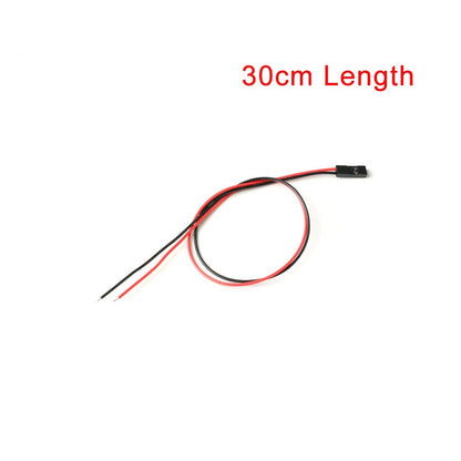 10Pcs 2pin Dupont Cable 2P 2 Pin Female Jumper Connector Wire 2.54mm Pitch Length 10CM 20CM 30CM Single Head for 3D Printer
