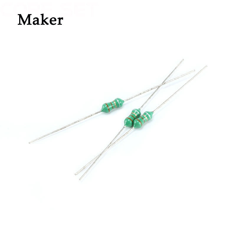 50Pcs 0410 1/2W Color Ring Inductor 1UH - 8.2UH / 10UH - 82UH / 100UH - 820UH /1MH - 4.7MH