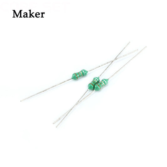 50Pcs 0410 1/2W Color Ring Inductor 1UH - 8.2UH / 10UH - 82UH / 100UH - 820UH /1MH - 4.7MH