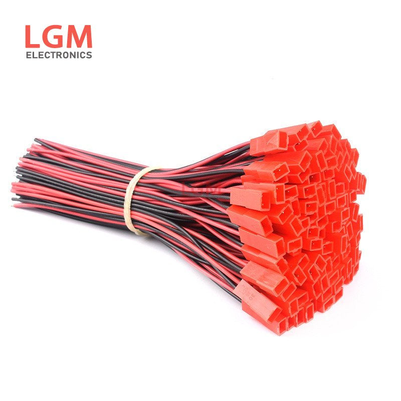 10Pair JST Wire 2Pin 24AWG 10cm 20cm Male Female Connector JST Plug Cable