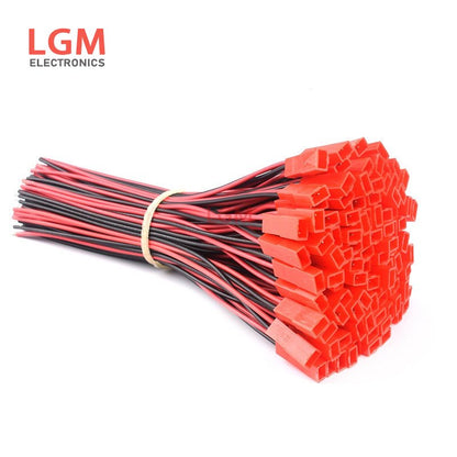 10Pair JST Wire 2Pin 24AWG 10cm 20cm Male Female Connector JST Plug Cable